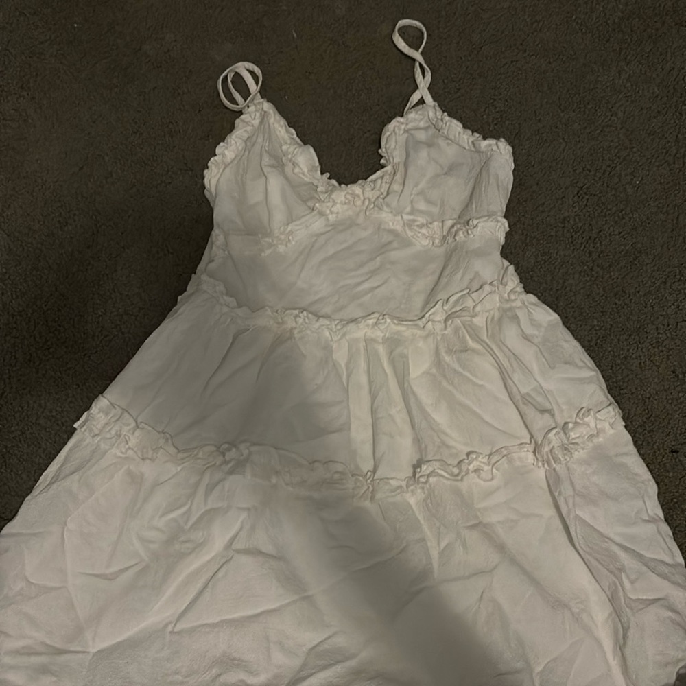 White cami dress